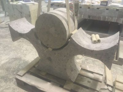 Tavolo Massello in Ceppo di Gre’