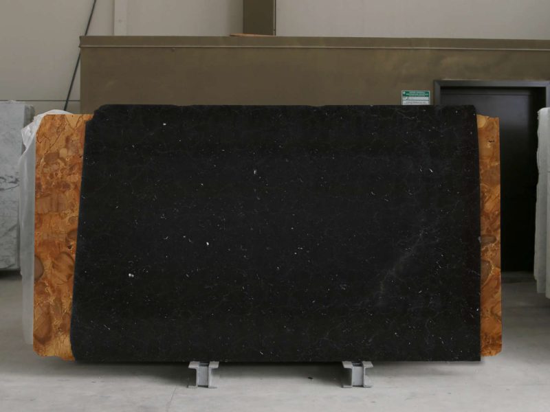 Nero Marquina lastre lucide 3 cm