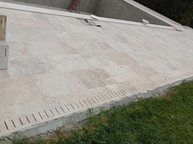 Pavimenti in travertino