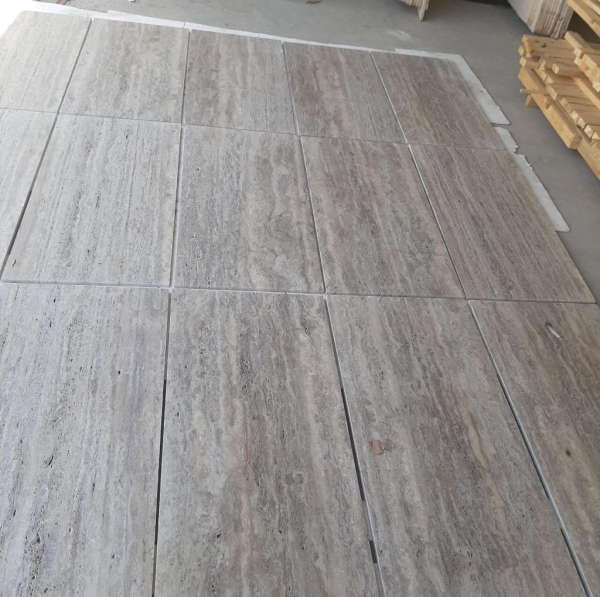 Silver Grey Travertine Tiles