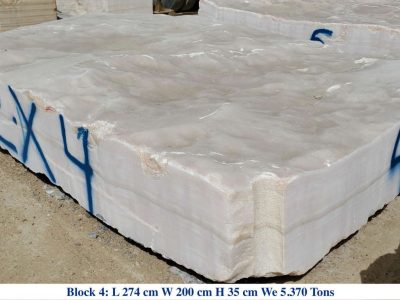 Afghan White Onyx