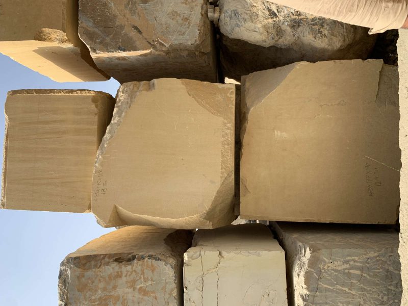 Yellow Sandstone Blocks