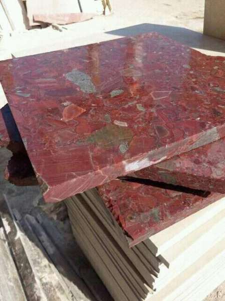 BRECCIA FAWAKHIR MARBLE red & green