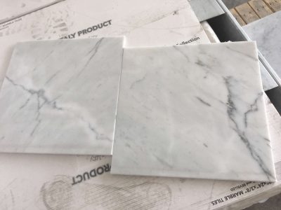 marmette BIANCO CARRARA 30,5 x 30,5 x 1