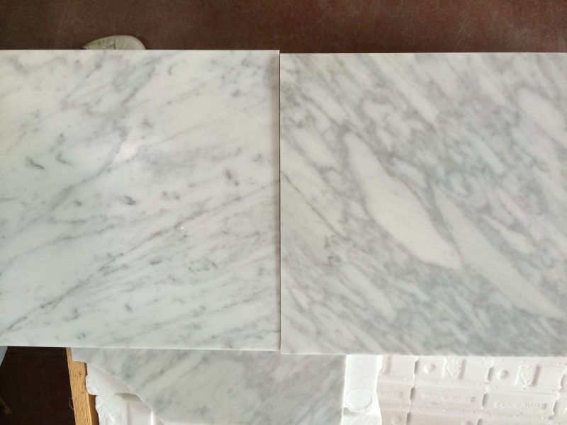 marmette BIANCO CARRARA 30,5 x 30,5 x 1