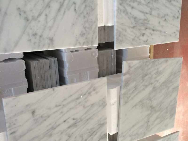 marmette BIANCO CARRARA 30,5 x 30,5 x 1