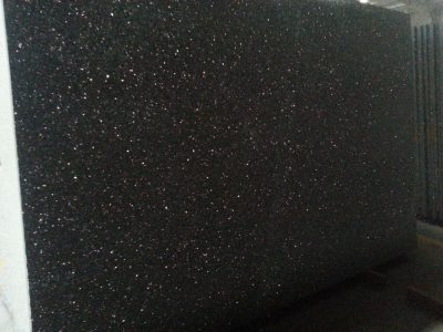 Lastre Granito Black Galaxy lucide