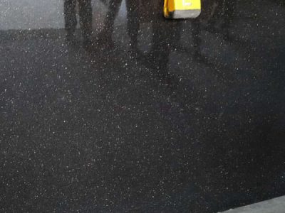 Lastre Granito Black Galaxy lucide