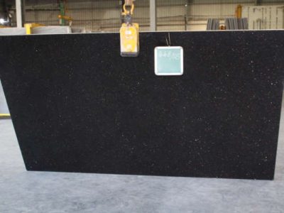Lastre Granito Black Galaxy lucide