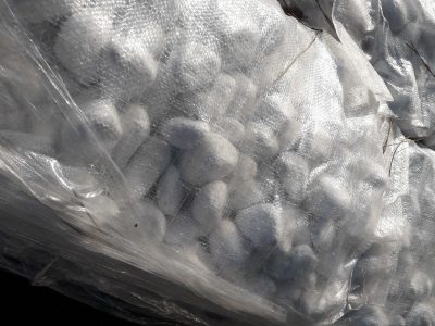 CIOTTOLI DI BIANCO CARRARA IN SACCHI DA 25 KG