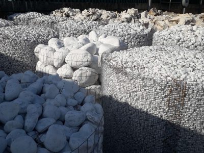 CIOTTOLI DI BIANCO CARRARA IN SACCHI DA 25 KG