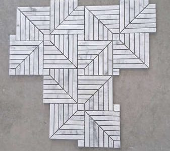 BIANCO CARRARA MARBLE MOSAIC