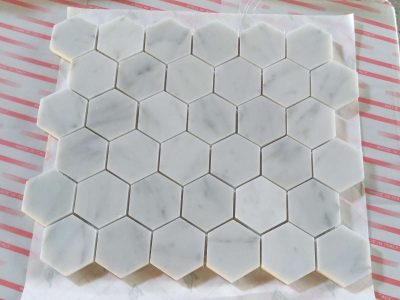 BIANCO CARRARA MARBLE MOSAIC