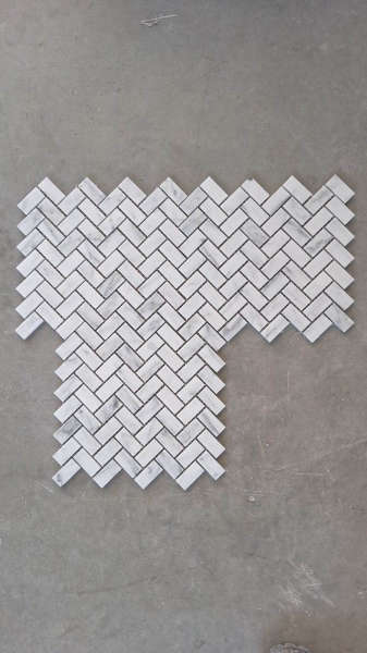 BIANCO CARRARA MARBLE MOSAIC
