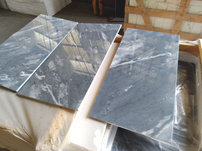 BARDIGLIO NUVOLATO SCURO LUCIDO BISELLATO 610X305X10 MM