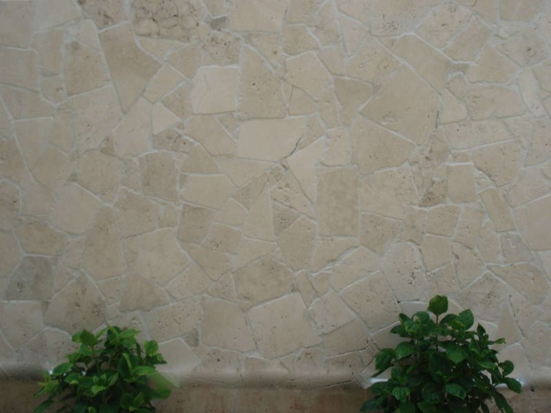 PALLADIANA IN TRAVERTINO BORATTATA