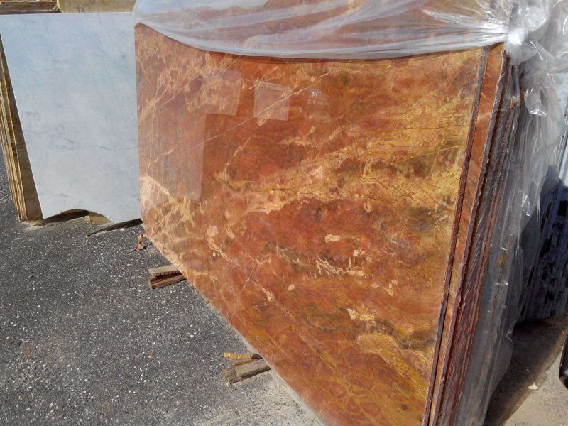 Slabs Red marble