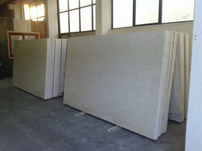 Lastre di Botticino fiorito e semiclassico