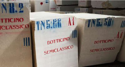 Botticino Semiclassico Blocchi Marmo in Stock