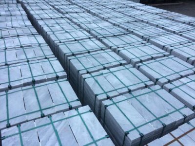 Pavimento in marmo Bianco Carrara