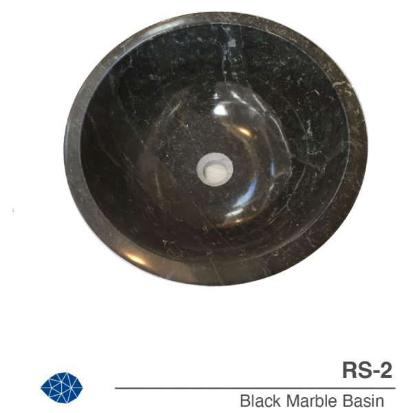 Lavabo RS-2 Black Marble Basin
