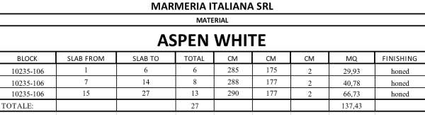 Aspen white