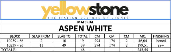 Aspen white