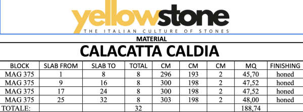 Calacatta Caldia