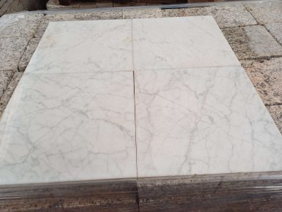 Lastre di marmo di Carrara